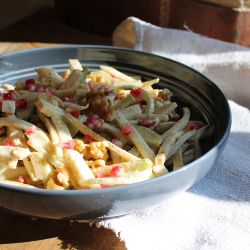 Charlie & Ivy's Shaved Fennel & Celeriac Salad with Mustard & Ale