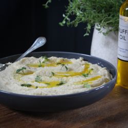 Charlie & Ivy's Creamy Celeriac & Truffle Mash Recipe