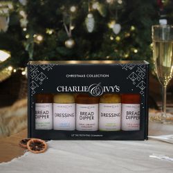 Charlie & Ivy's Christmas Collection - Bread Dipper and Dressings Set