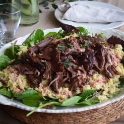 Charlie & Ivy's Pulled Lamb with Beetroot & Raspberry Recipe