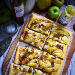 Charlie & Ivy's Brie & Apple Autumn Tart Recipe