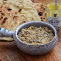 Charlie & Ivy's Charred Aubergine Dip with Garlic & Thyme Recipe