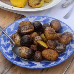 Charlie & Ivy's Salty Fire Pit Potatoes Recipe