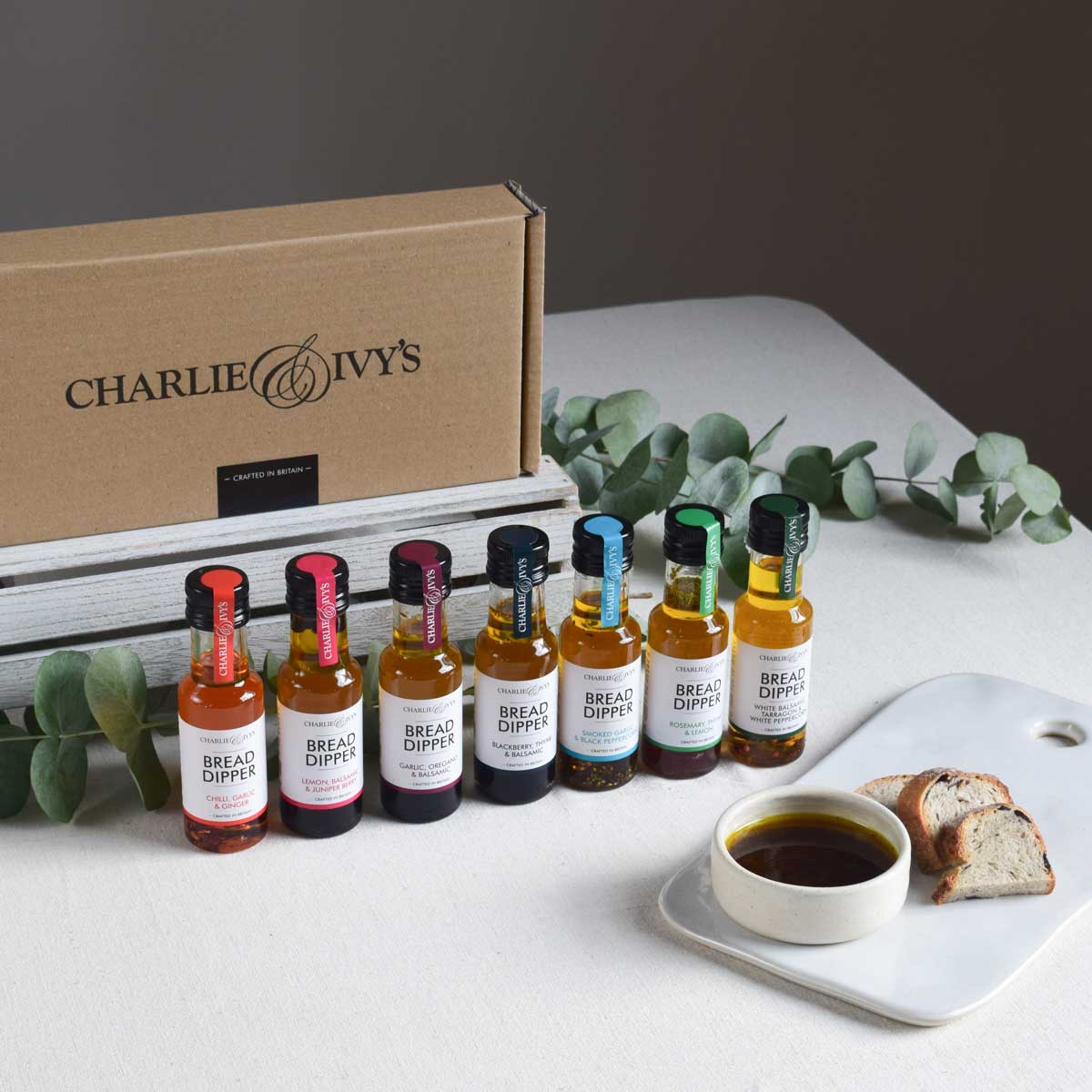 Charlie & Ivy's Bread Dipper Tasting Set