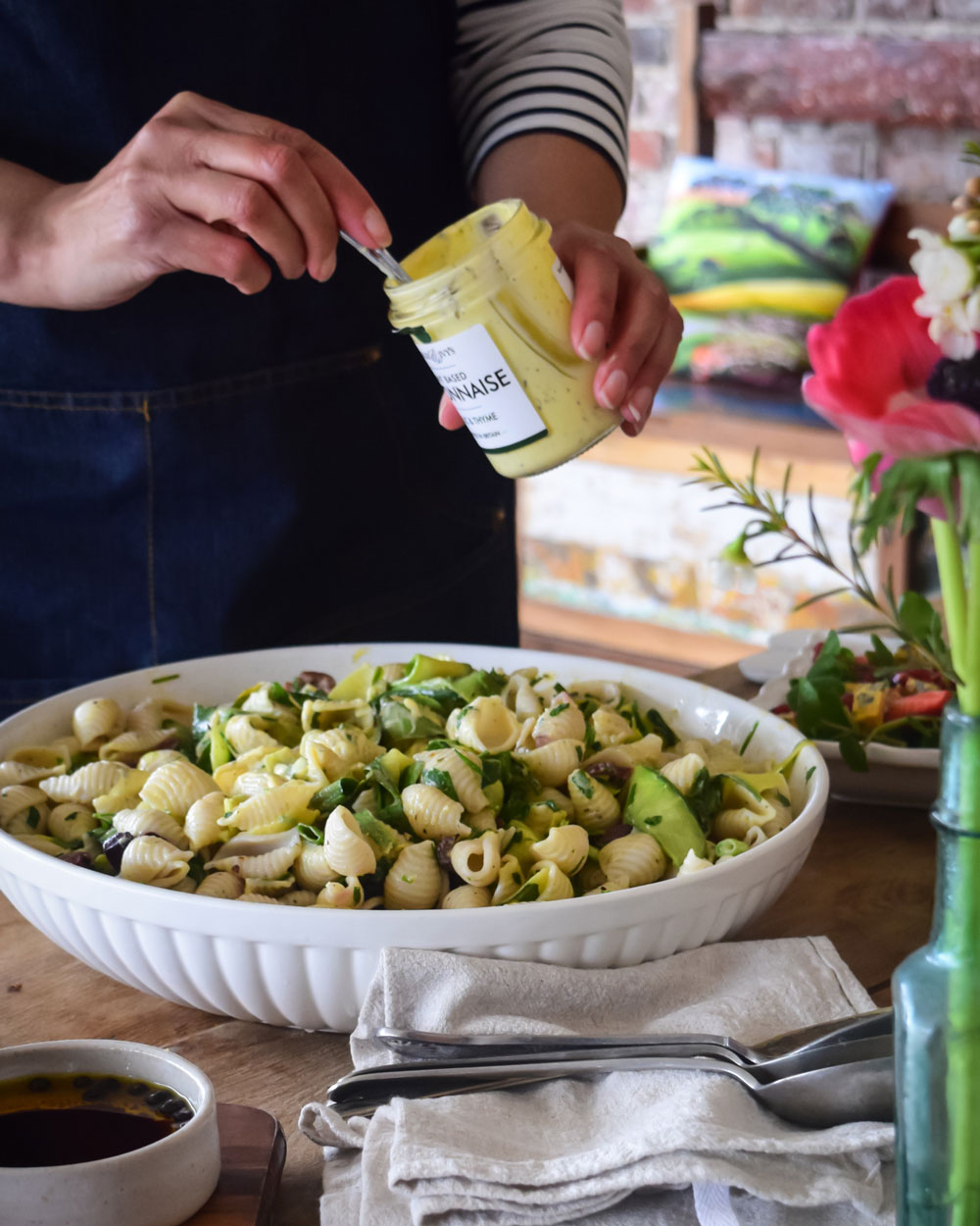 Courgette & Olive Salad