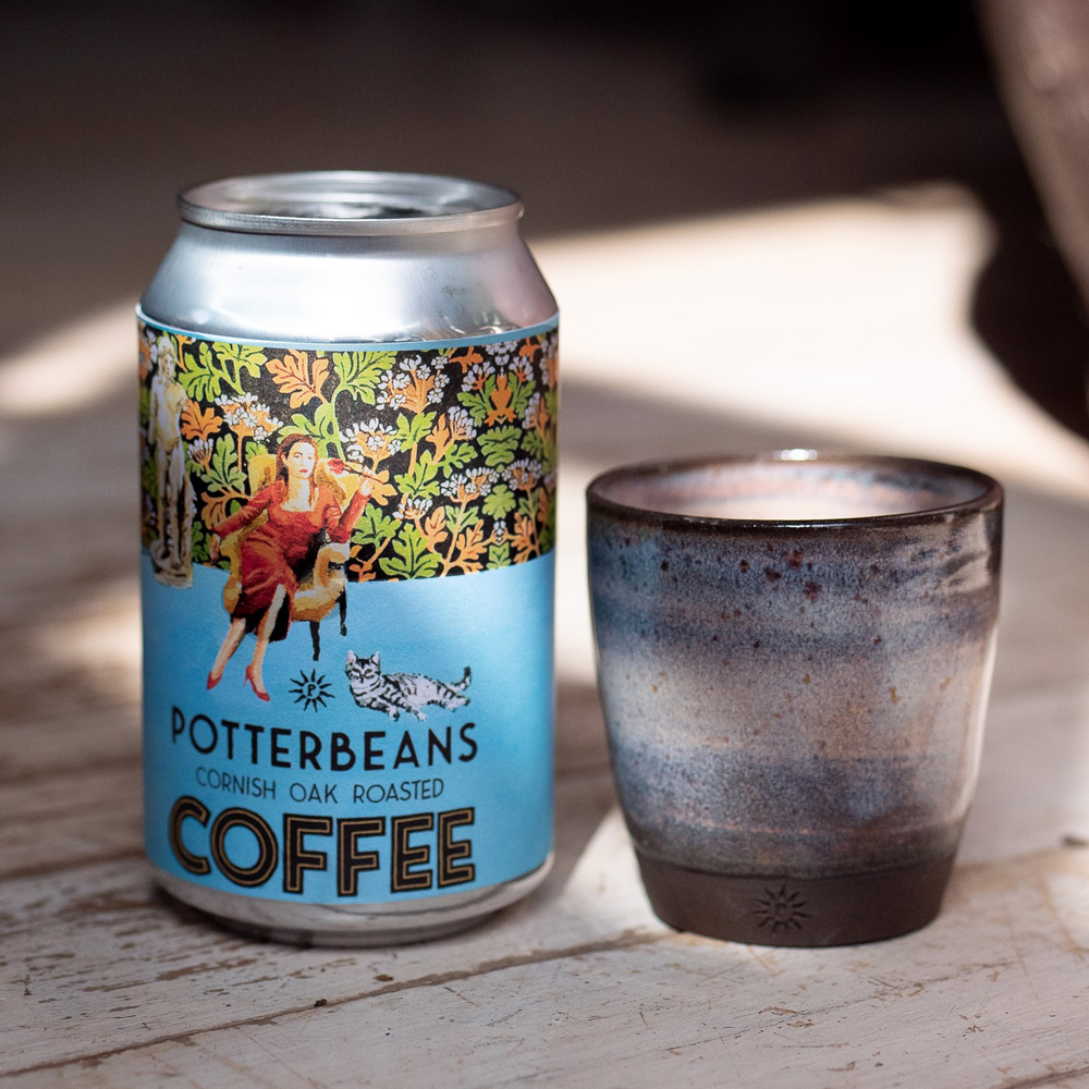 Build a Gift Box of Coffee Beans and Pottery Tumbler