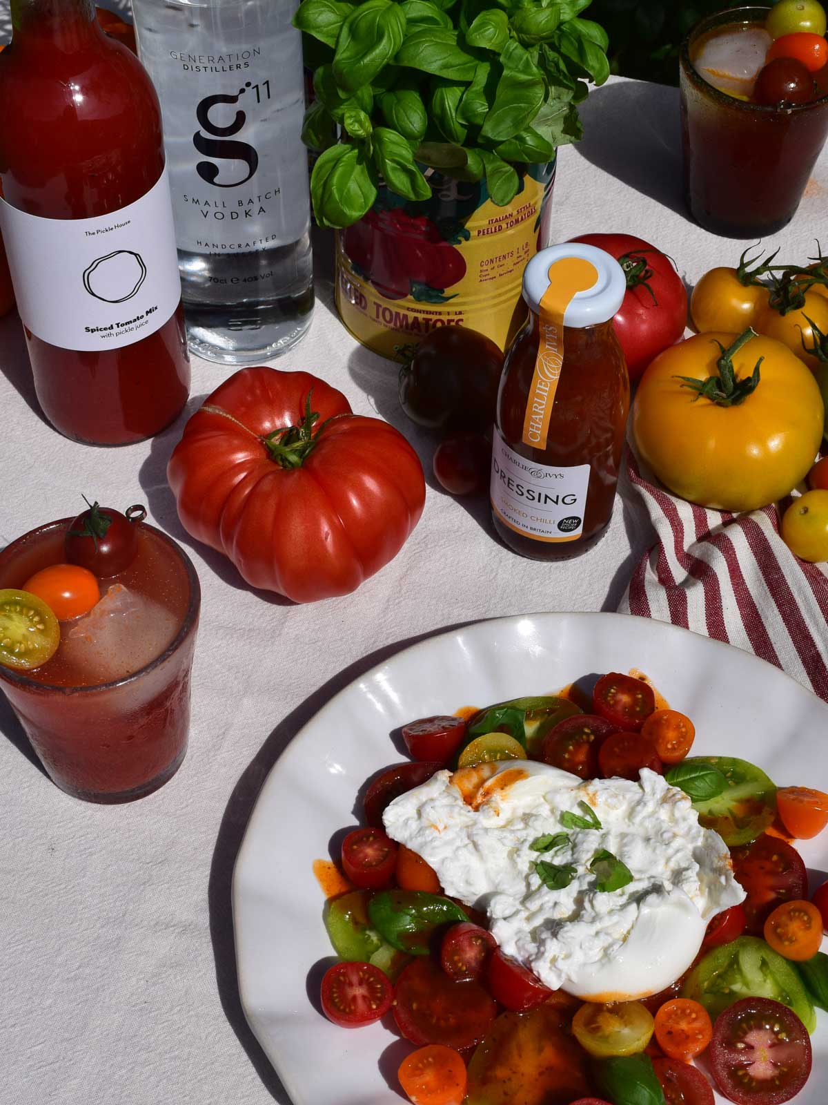 Tomato Tablescape