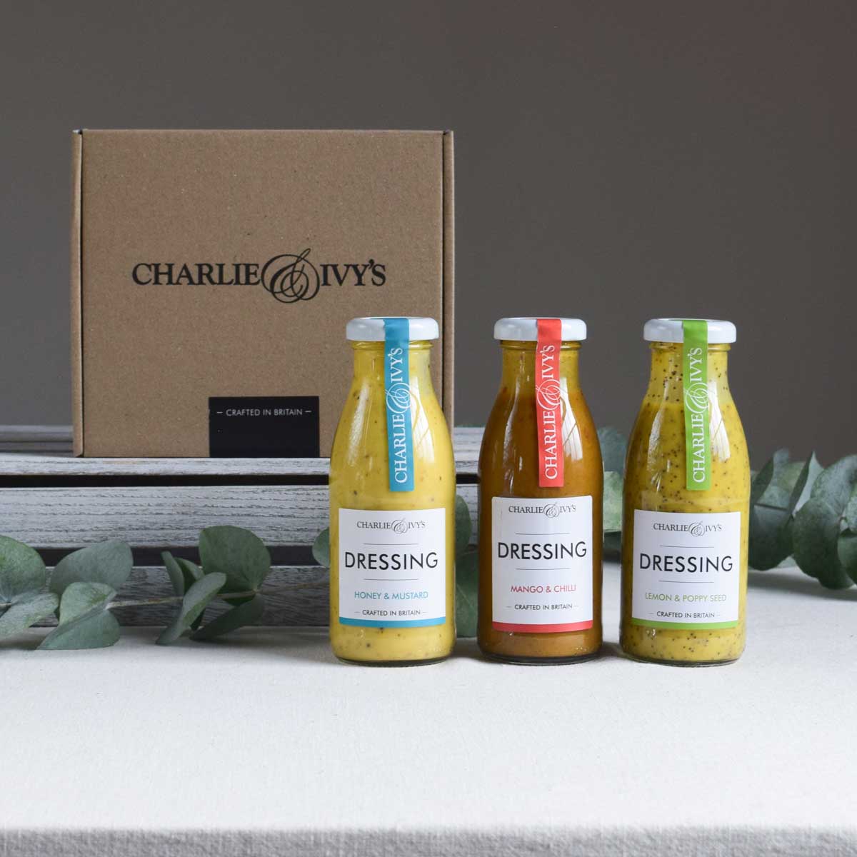 Charlie & Ivy's Trio of Dressings Gift Set