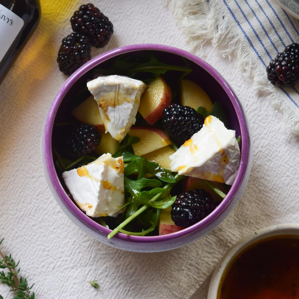 Blackberry & Goat's Cheese Salad