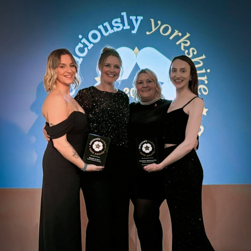 Yorkshire Rapeseed Oil team at Deliciously Yorkshire Awards Evening