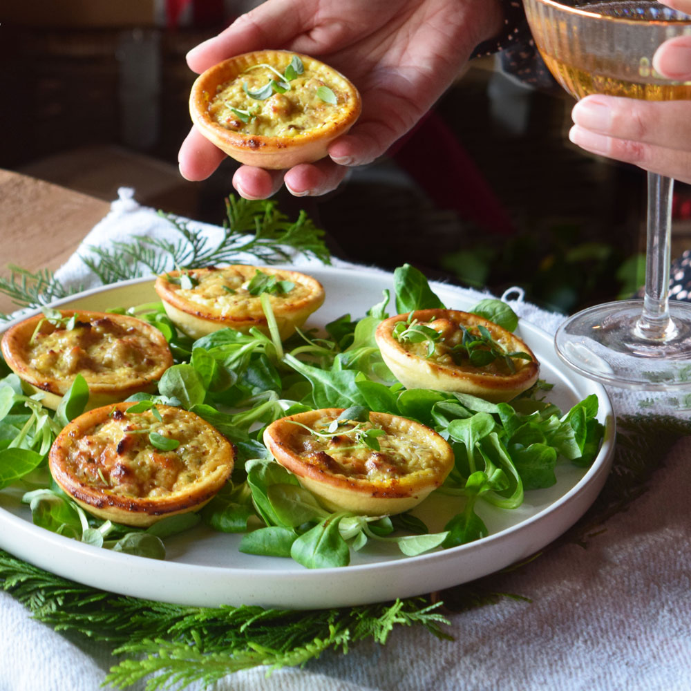 Honey and Mustard Tartlets